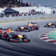 Max Verstappen during the Jumbo Racedagen, which has F1 demonstrations, at Circuit Zandvoort in 2018.